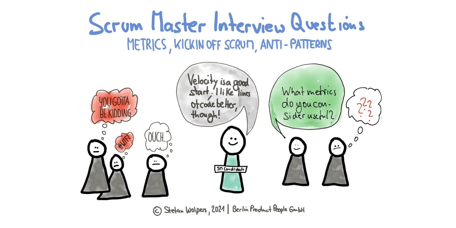 Scrum Master Interview Questions (4): From Agile Metrics to Scrum Kick-off to Scrum Anti-Patterns — Berlin Product People GmbH