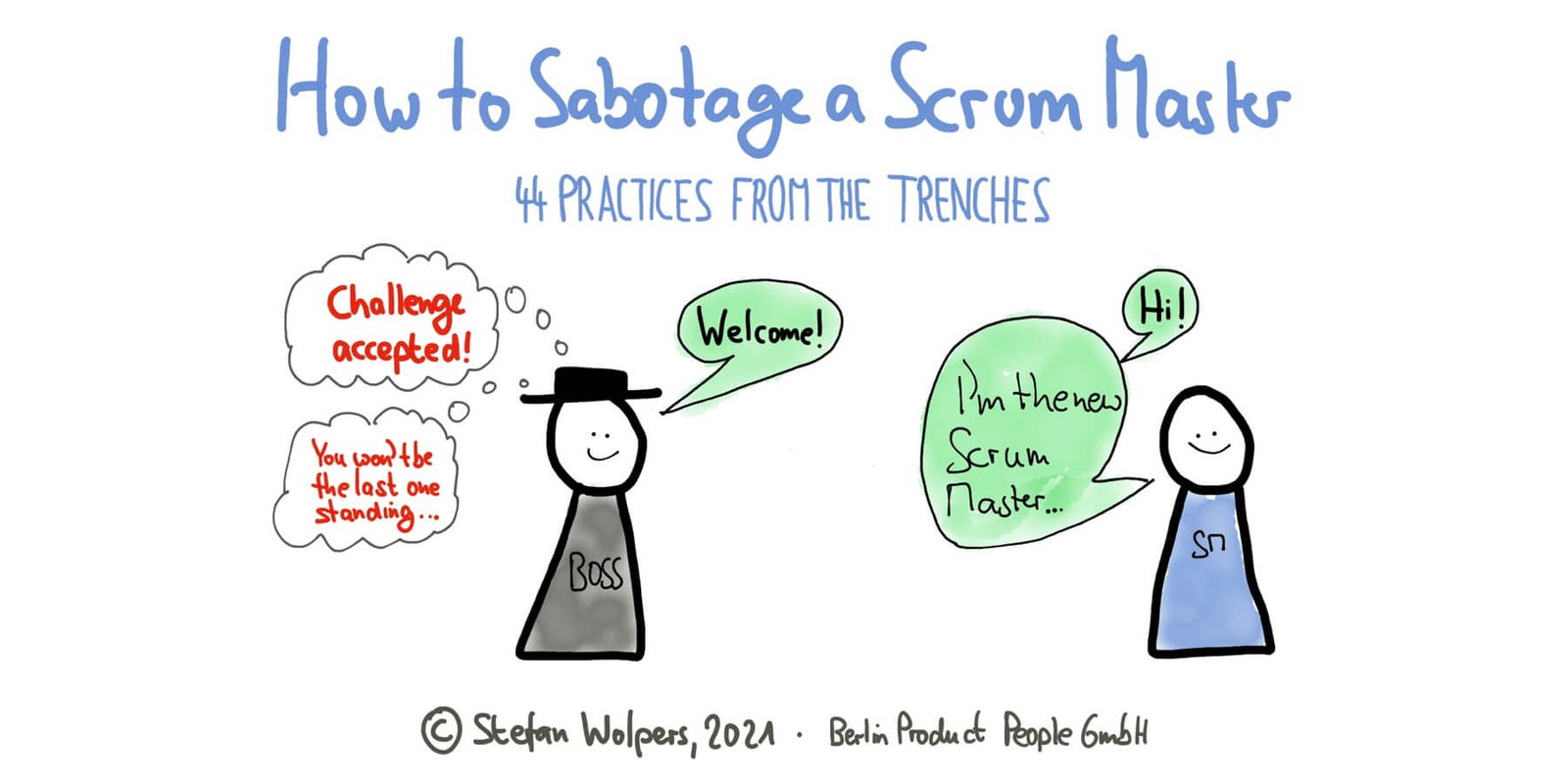 How to Sabotage A Scrum Master — 44 Anti-Patterns from the Trenches — Berlin Product People GmbH