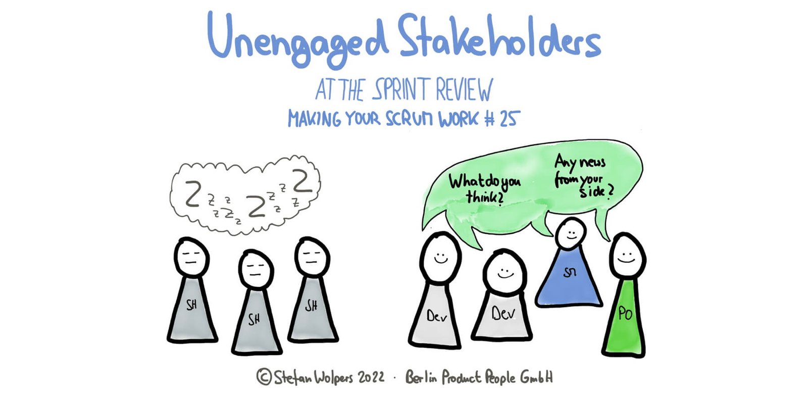 Unengaged Stakeholders at the Sprint Review — Making Your Scrum Work #25 — Berlin Product People GmbH