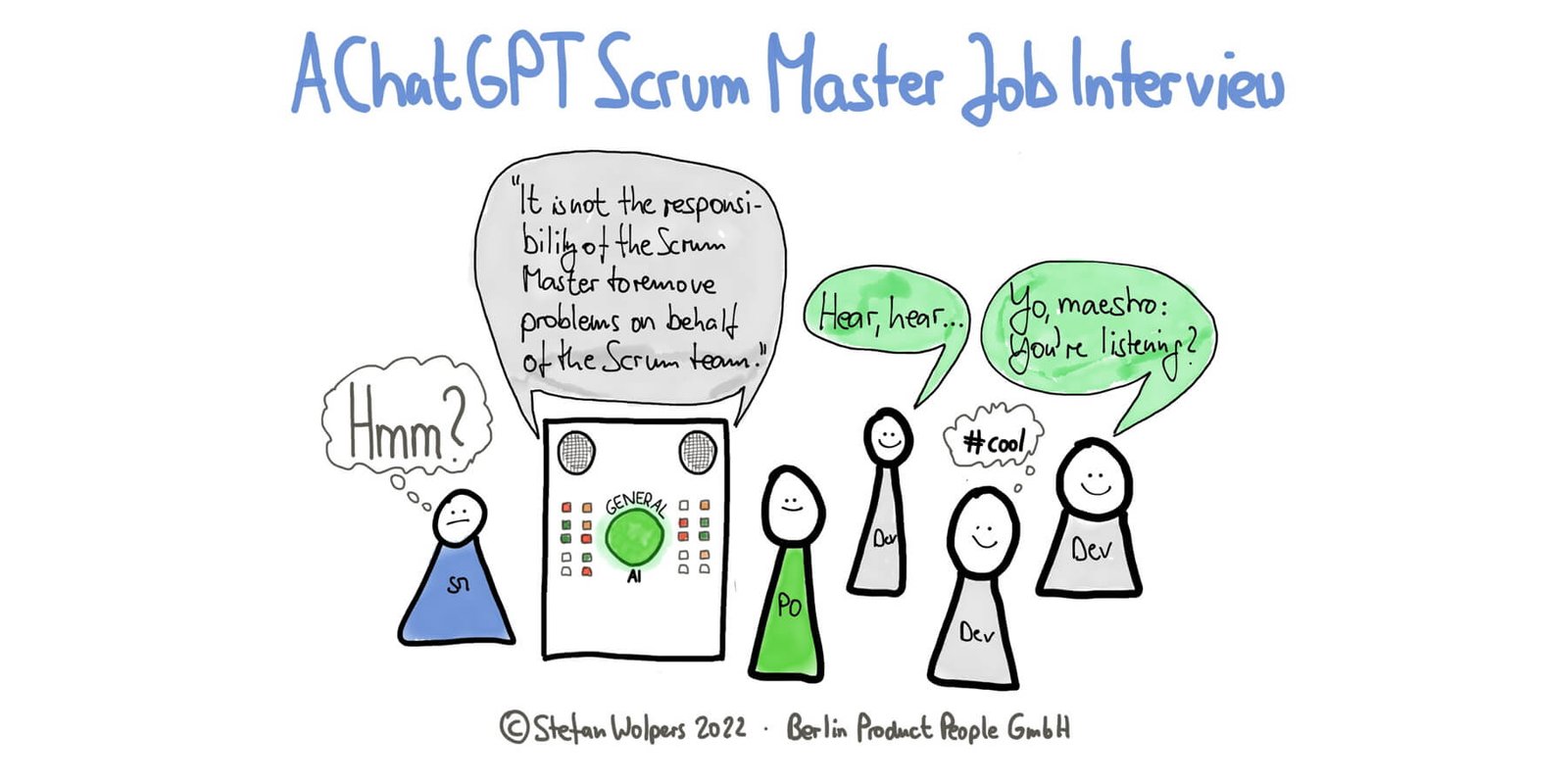 ChatGPT Job Interview for a Scrum Master Position — Berlin-Product-People.com