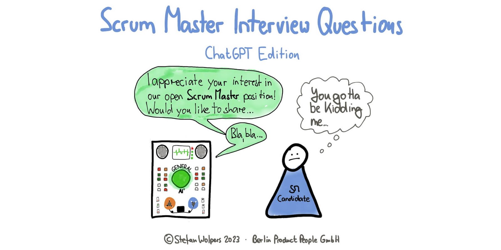 Scrum Master Interviewfragen - ChatGPT Edition - Berlin-Product-People.com