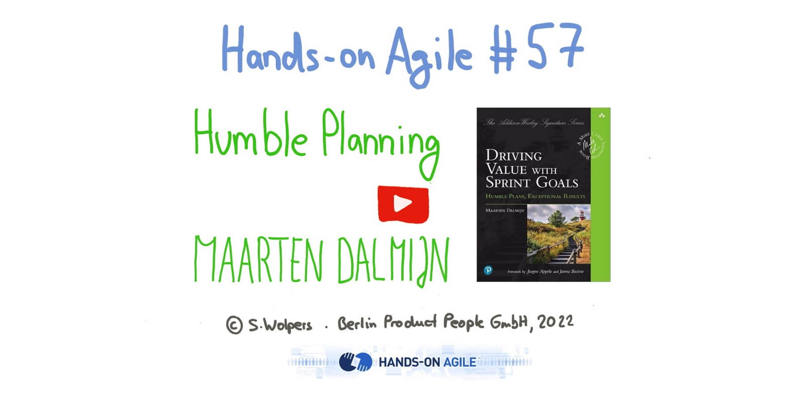 Bescheidene Planung mit Maarten Dalmijn — 57. Hands-on Agile Meetup — Berlin-Product-People.com