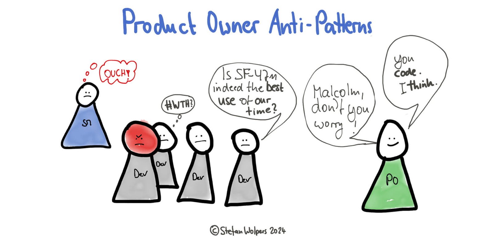 Product Owner Anti-Patterns — 33 Ways to Improve as a PO — Berlin-Product-People.com